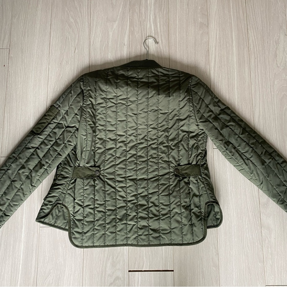 Green banana republic bomber jacket - Picture 3 of 4